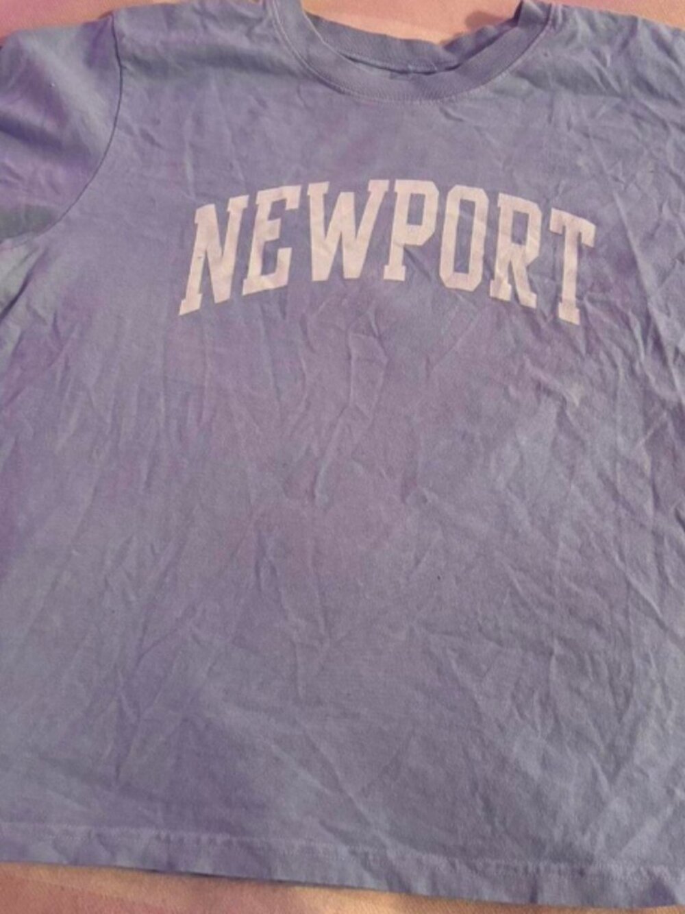 John Galt Purple NEWPORT Short sleeved T-shirt